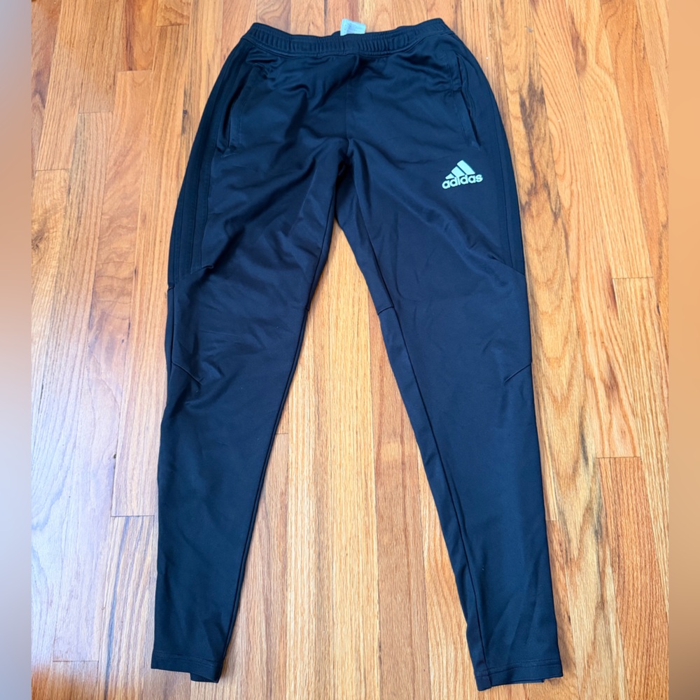 Adidas Black Jogger Pants with Logo